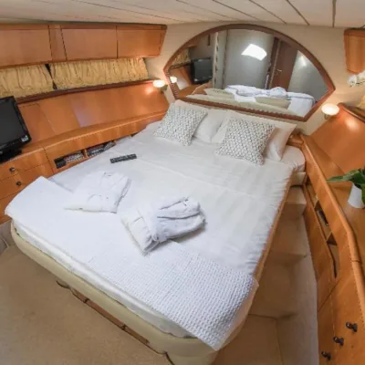 Aegean Gateaways spacious deck area perfect for sunbathing and relaxation