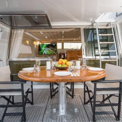 Aegean Gateaways modern galley kitchen fully equipped for onboard dining